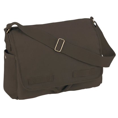Classic Canvas Messenger Bag