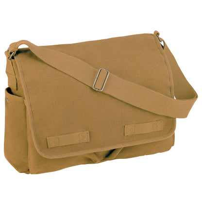 Classic Canvas Messenger Bag