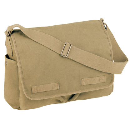 Classic Canvas Messenger Bag