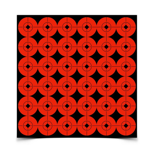 Target Spots Orange 1 Inch, 360 targets