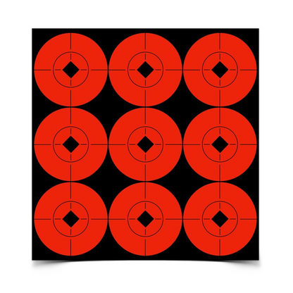 Target Spots Orange 2 Inch, 90 Targets
