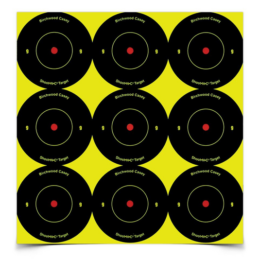 Shoot-N-C 2 Inch Bull's-Eye, 108 Targets