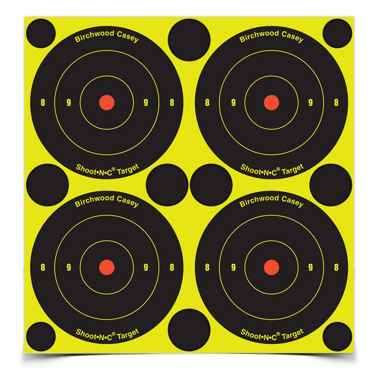 Shoot-N-C 3 Inch Bull's-Eye, 48 Targets - 120 Pasters