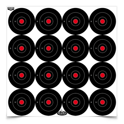 Dirty Bird 3 Inch Bull's-Eye Target