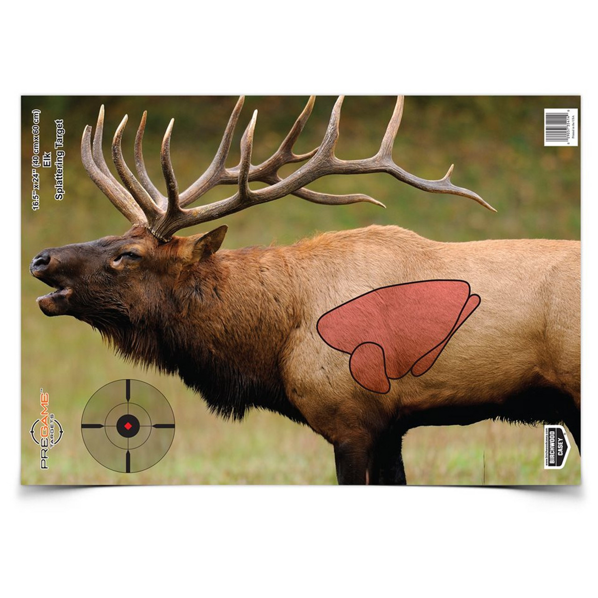 PREGAME 16.5 x 24 Inch Elk, 3 Targets