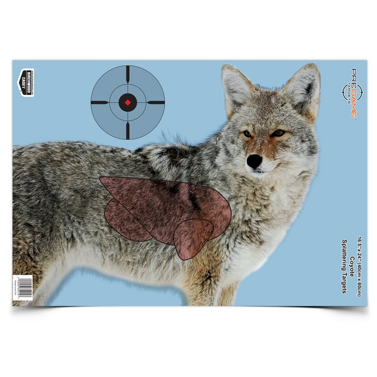 PREGAME 16.5 x 24 Inch Coyote, 3 Targets