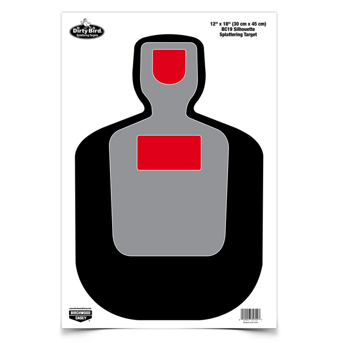 Dirty Bird 12 x 18 BC-19 Silhouette Target