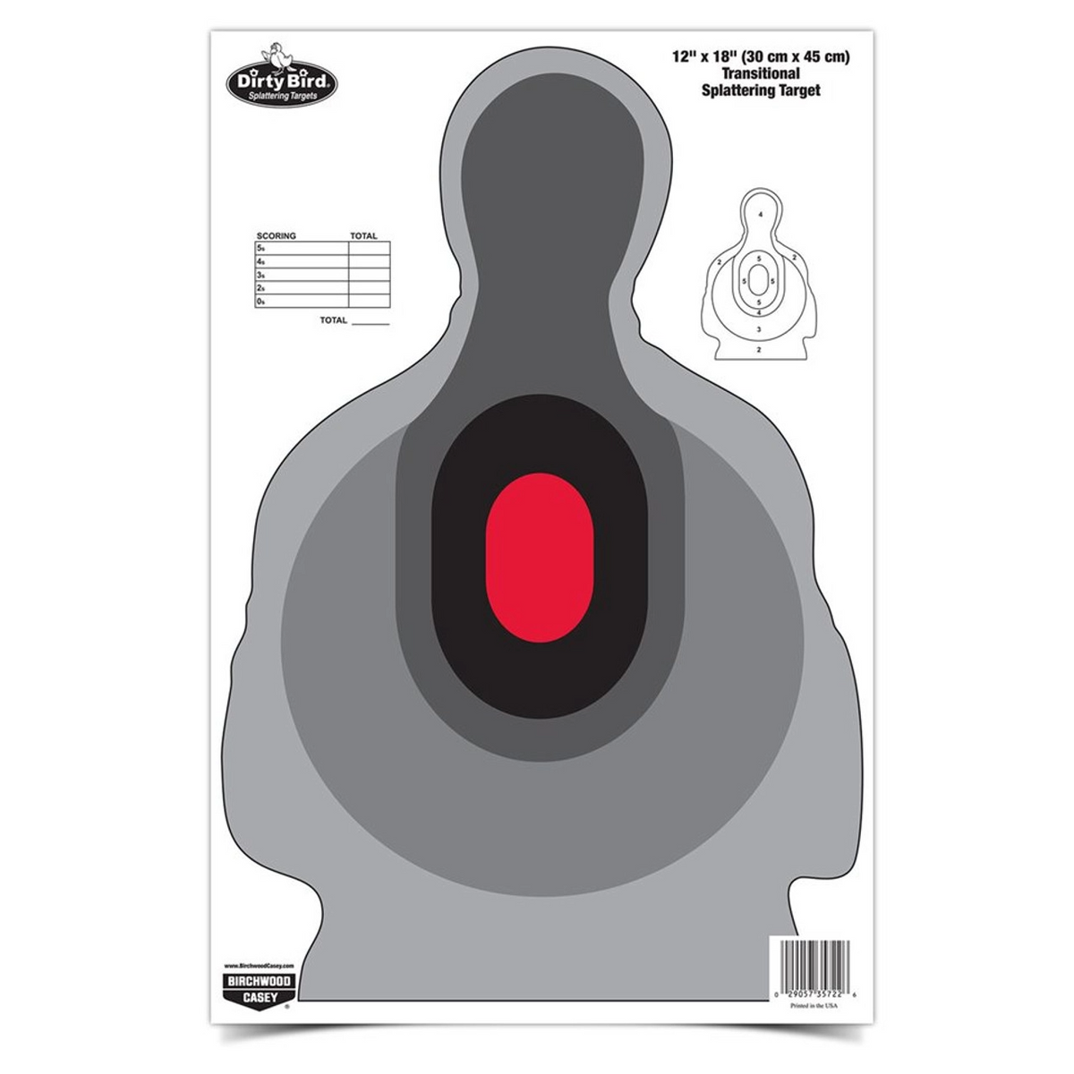 Dirty Bird 12 x 18 Transitional Target