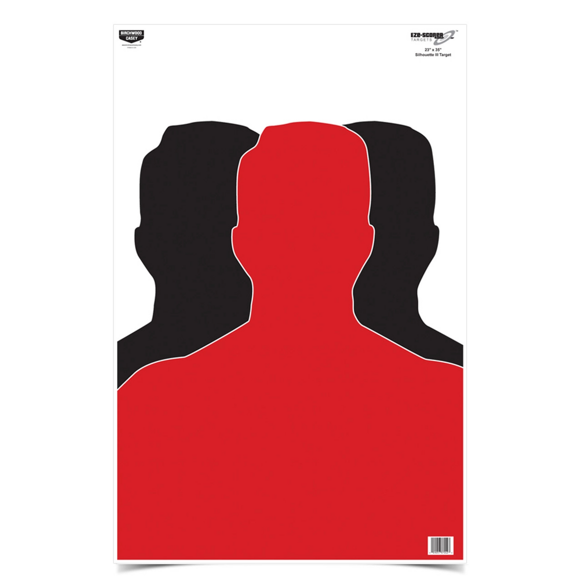 Eze-Scorer 23 x 35 Silhouette III 100 Targets