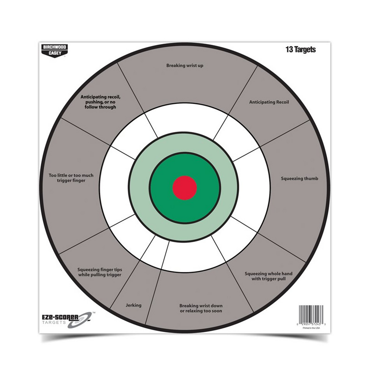 Eze-Scorer 12 Inch Handgun Trainer Target