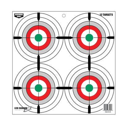 Eze-Scorer 12 Inch Multiple Bull's-Eyes Target