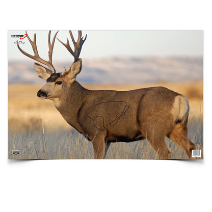 Eze-Scorer 23 x 35 Mule Deer Target