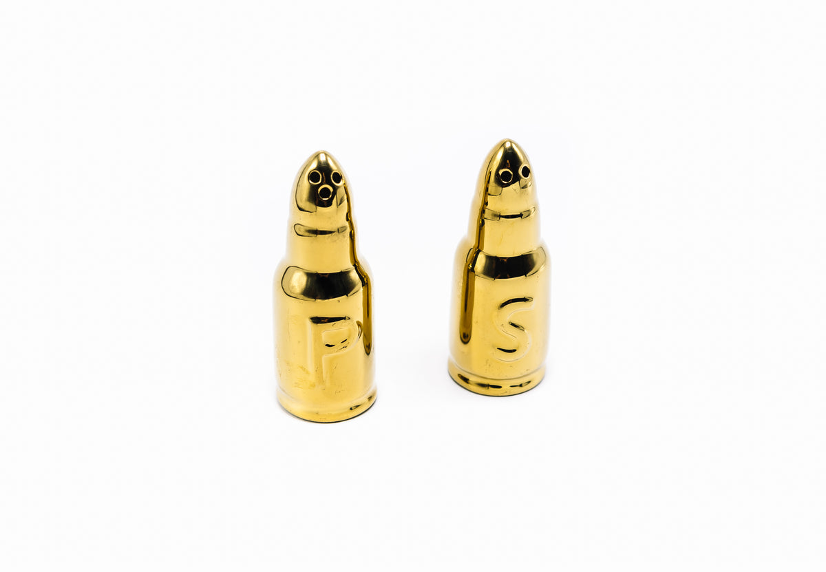 Bullet Salt & Pepper Shakers
