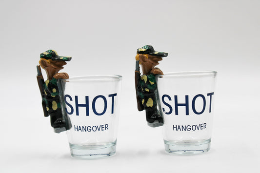 Shot Hangover Shot Glass - Set of 2