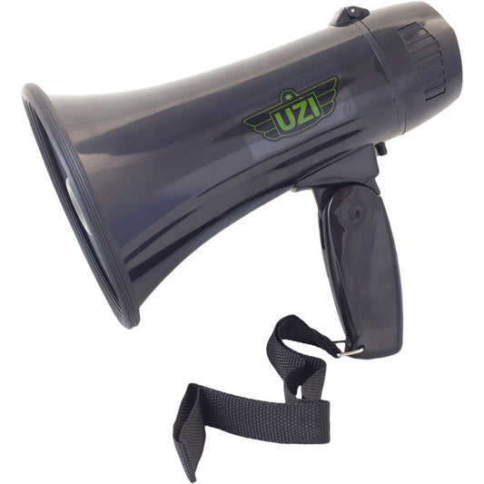 UZI 15 Watt Megaphone w/ Siren