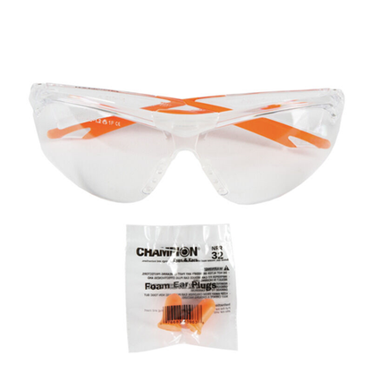Champion Targets 40716 Shooting Glasses & Earplug Combo Pack