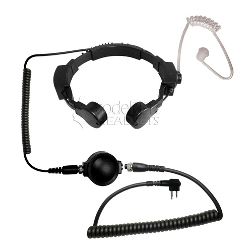 Assault Tactical Dual-Throat Microphone