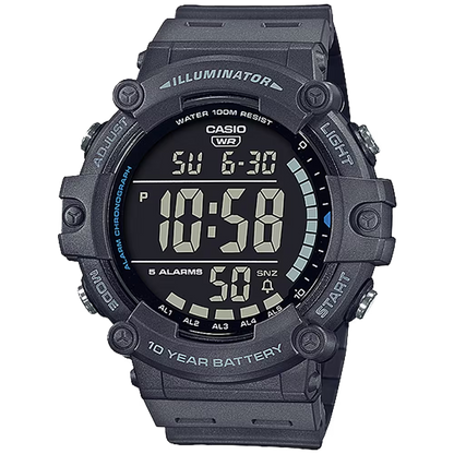 Classic Digital Watch w/ 10-Year Battery