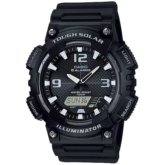 Solar Powered Analog-Digital Watch