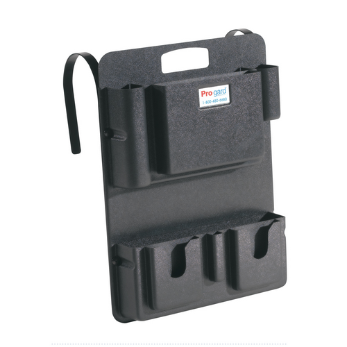 Dodge Ram 1500 SSV 2013 - 2021 Black ABS, Multi-Slotted, Portable, Seat Mounted, Duty Gear Organizer