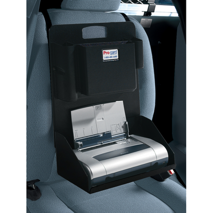 Dodge Ram 1500 SSV 2013 - 2021 Black ABS, Printer Deck, Portable, Seat Mounted, Duty Gear Organizer