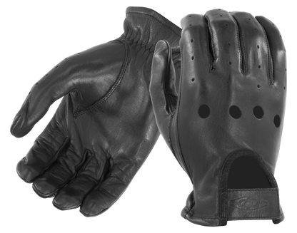 Full-Finger Leather Driving Gloves
