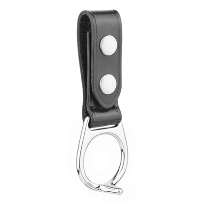 Plain Leather PR24 Holder with Solid Brass Ring