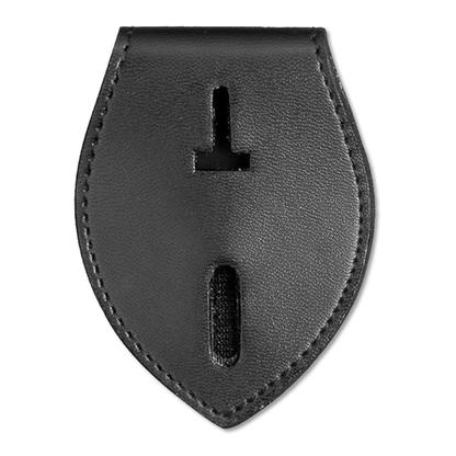 Leather Tear Drop Badge Holder (Large Holes)