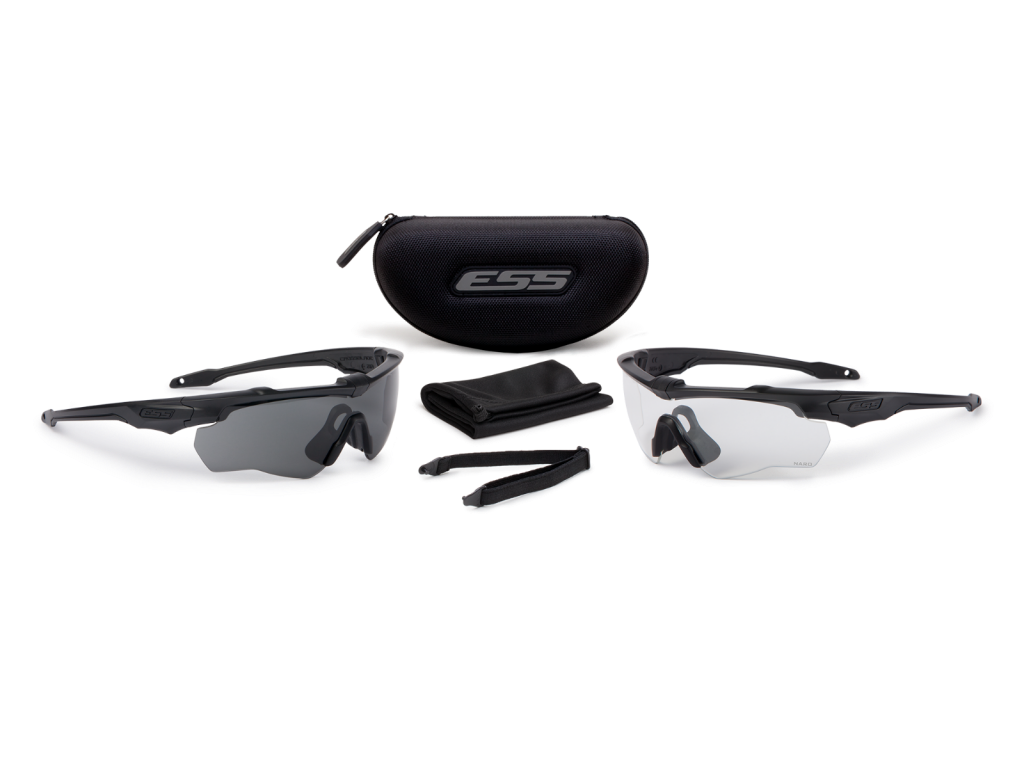 Crossblade NARO 2X Black w/ Clear & Smoke Gray Lenses