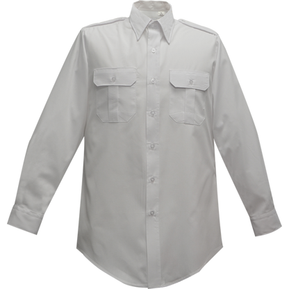 Duro Poplin Women's Long Sleeve Shirt - White