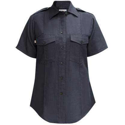 NFPA Compliant Women's Nomex Short Sleeve Shirt - LAPD Navy