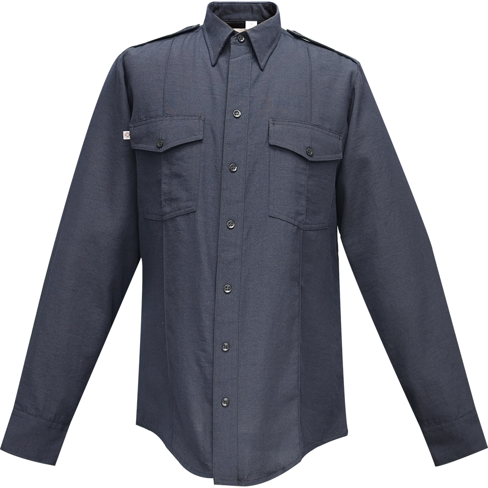 NFPA Compliant Women's Nomex Long Sleeve Shirt - LAPD Navy