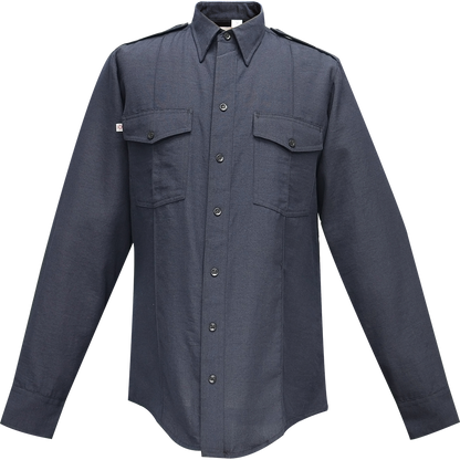 NFPA Compliant Women's Nomex Long Sleeve Shirt - LAPD Navy