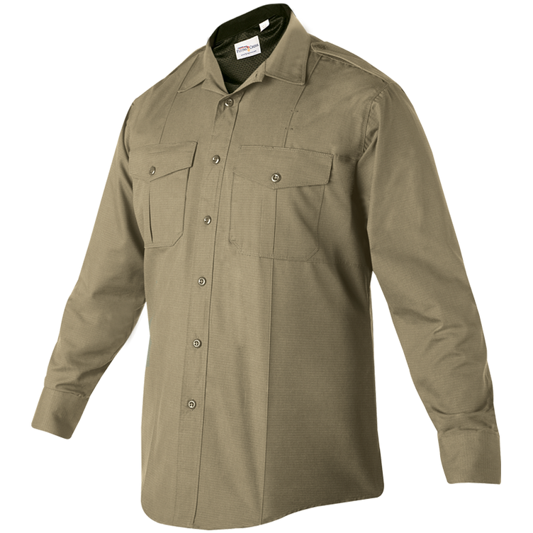 FX FLEX Women's Long Sleeve Woven Shirt