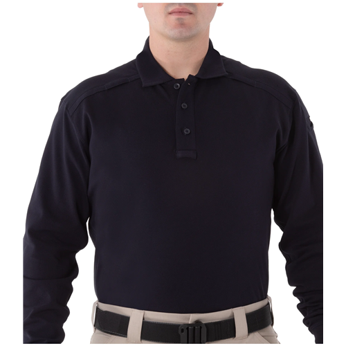 M Cotton LS Polo