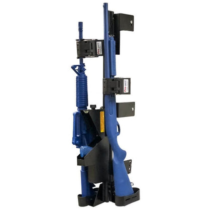 Ford Interceptor Utility 2020 - 2021 Vertical Pro-cell Mount Dual Weapon Tri-Lock Gun Rack w/Vending Key