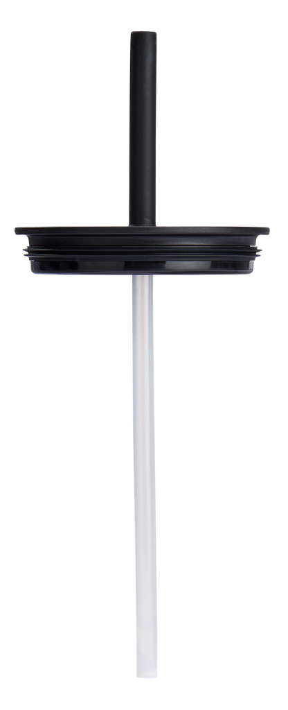 Press-In Straw Lid - Black
