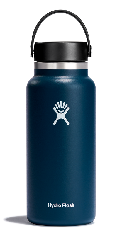 Wide Mouth Insulated Water Bottle w/ Flex Cap