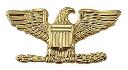 Colonel Pin w/ 2 Posts & Clutch Back - 3/4'' High - Pair