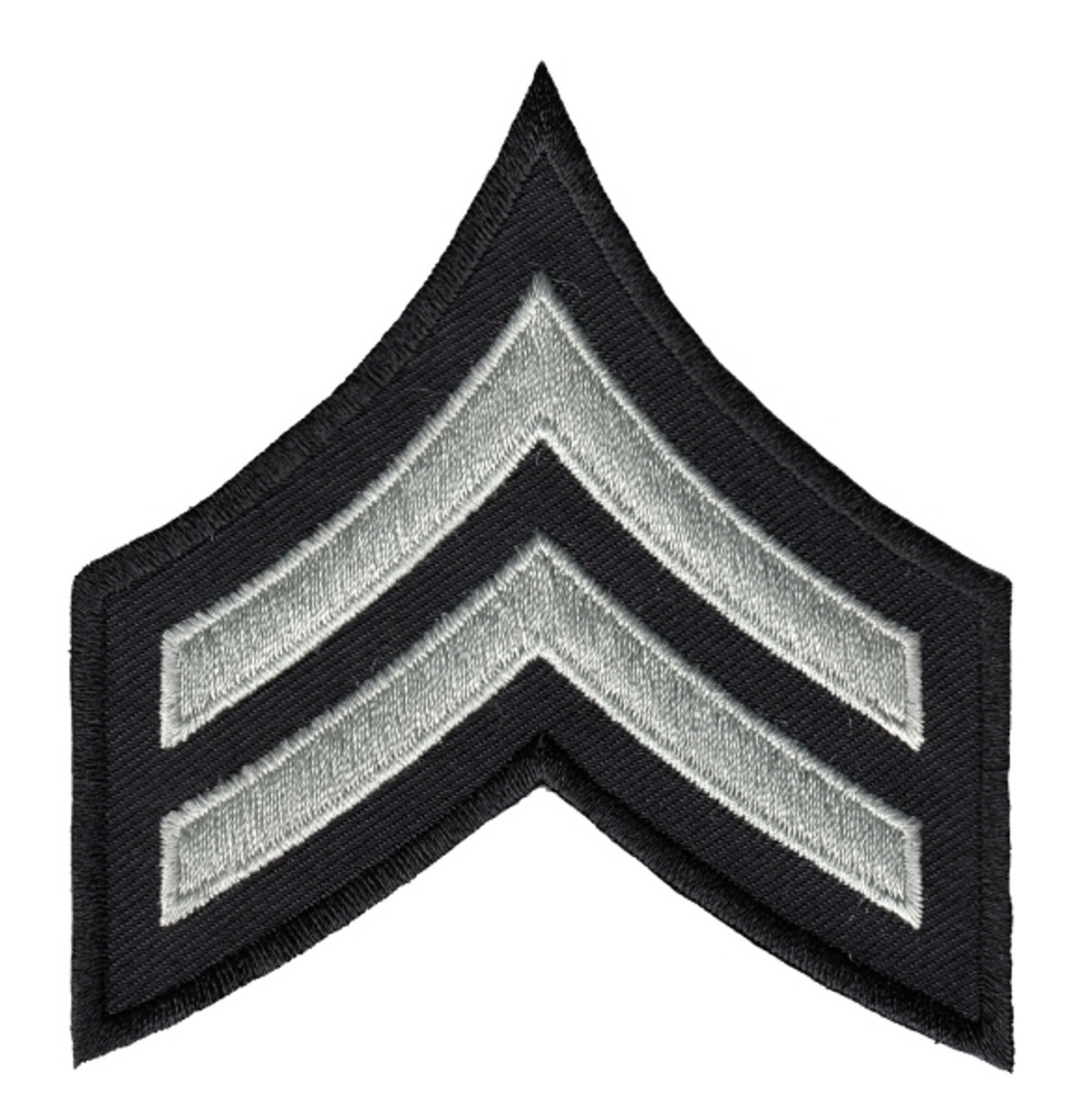 Corporal LAPD Chevron P3 3 1/8'' Wide - Pair