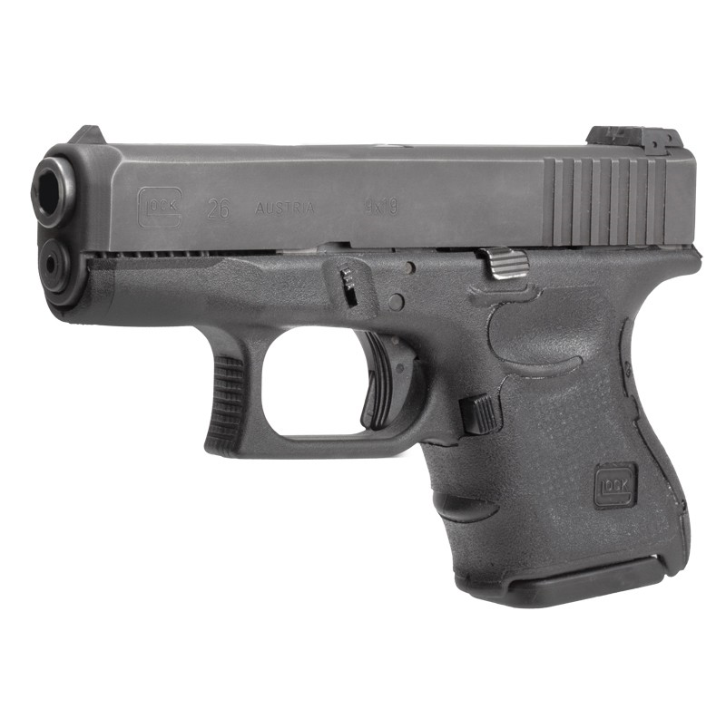 Glock 26 27 33 Wrap Rub BLK Gen 4 SB