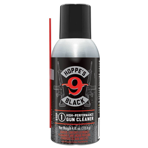 Black 4 oz Lube Aerosol with Straw, Can