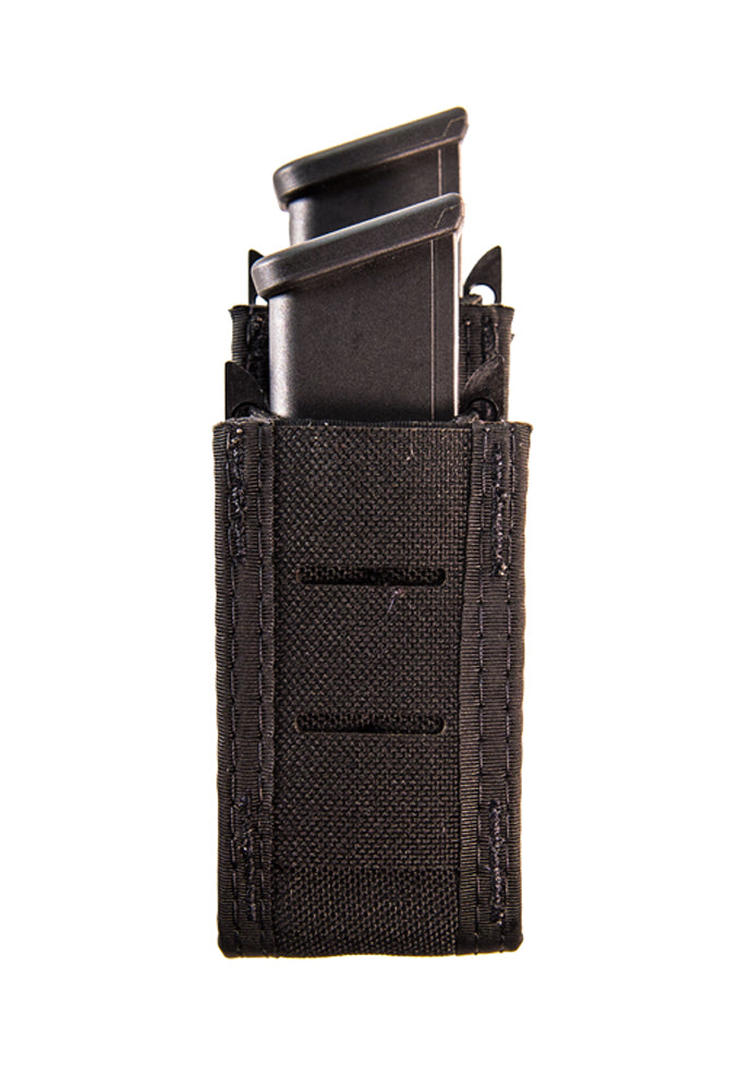 Duty Staggered Double Pistol TACO Pouch U-MOUNT