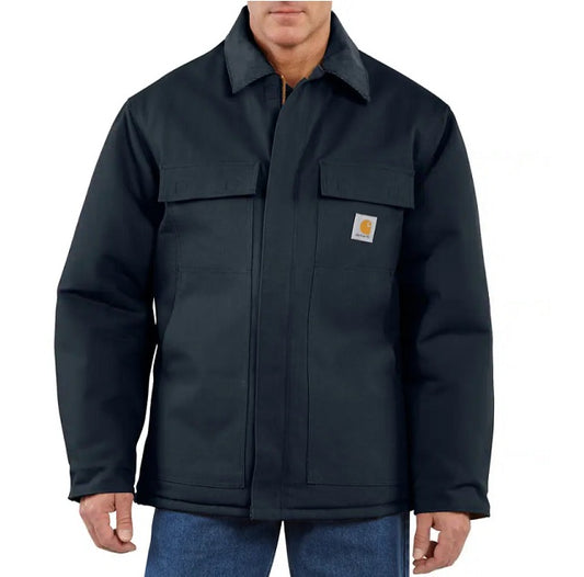 Carhartt Men's Firm Duck Traditional Coat