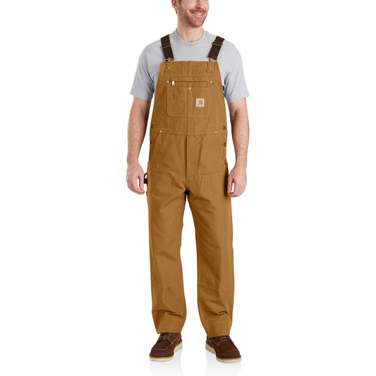 Carhartt Men's Iconic Duck Bib Overalls