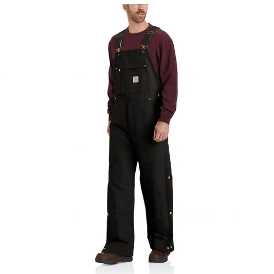 Carhartt Men's Firm Duck Insulated Bib Overalls