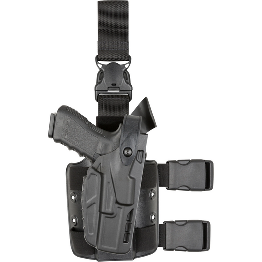 Model 7305 7ts Als/sls Tactical Holster With Quick Release For Glock 17 W/ Light