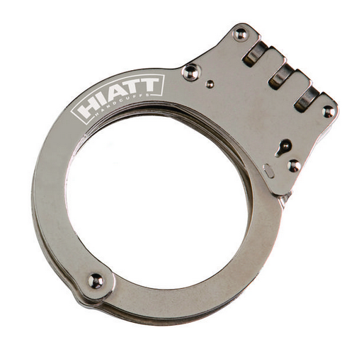Oversized Steel Hinge Handcuffs