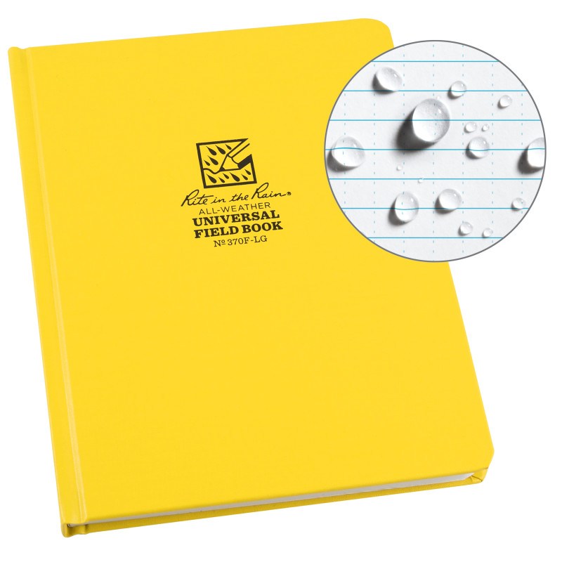 Fabrikoid Universal Hard Cover Book - 6 X 8 Yellow