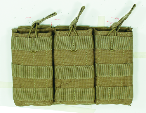 M4/m16 Open Top Mag Pouch W/ Bungee System